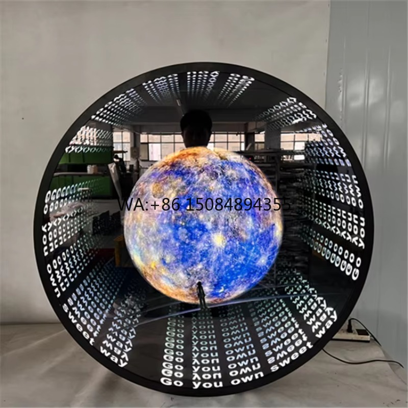 Decorative Mirror - Maßgefertigter LED 3D Acryl Neon Infinity-Spiegel