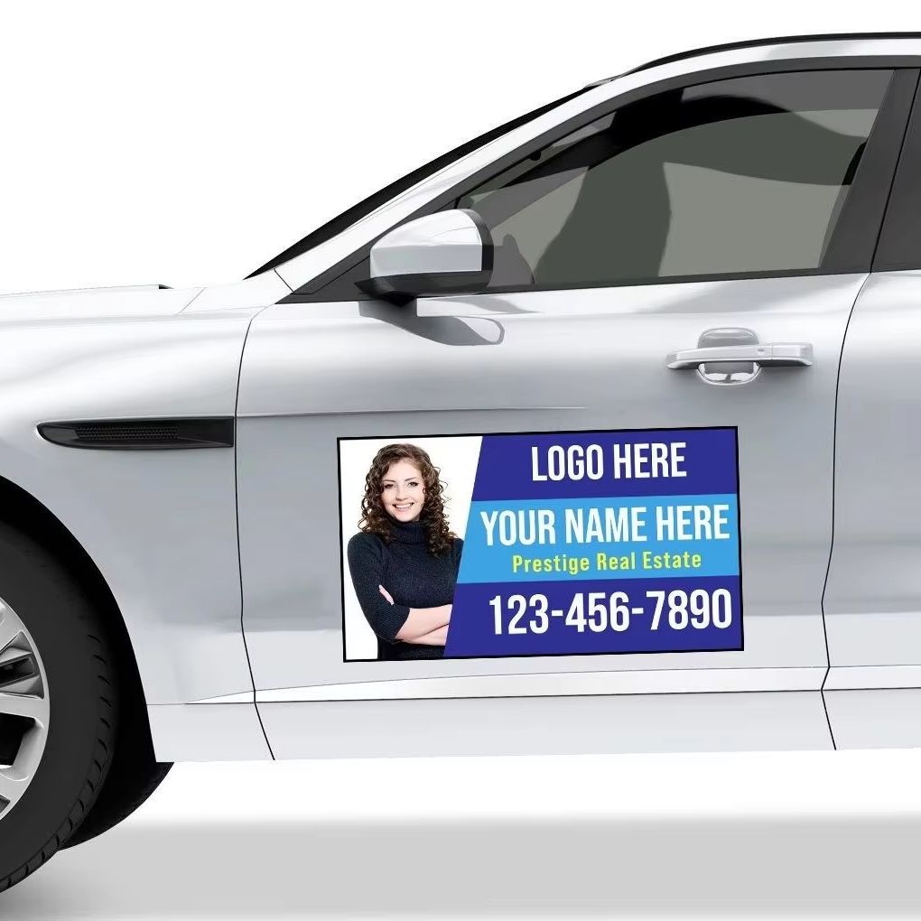 Wall Sticker - Individuell gestalteter, ausgestanzter Auto-Magnet-Aufkleber, personalisierter Logo-Text-Magnetaufkleber,