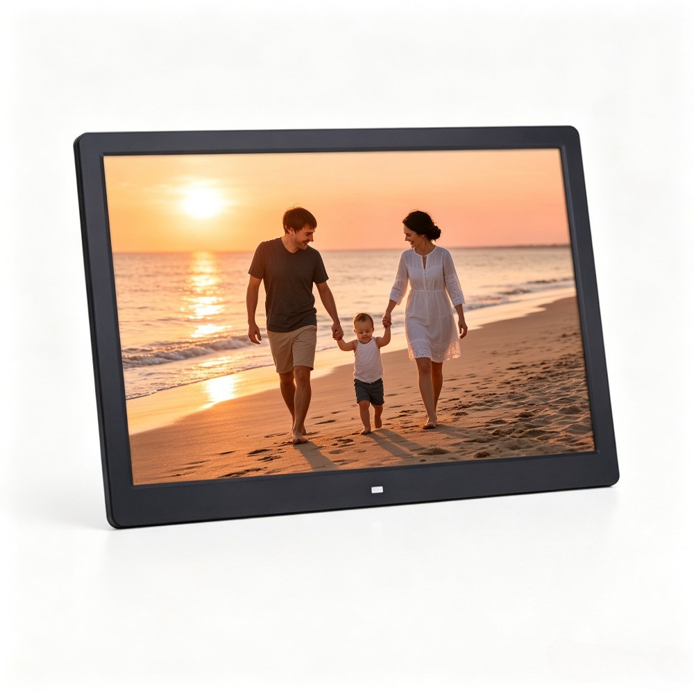Picture Frame - 15 Zoll Digitaler Bilderrahmen, LCD-Fotorahmen mit