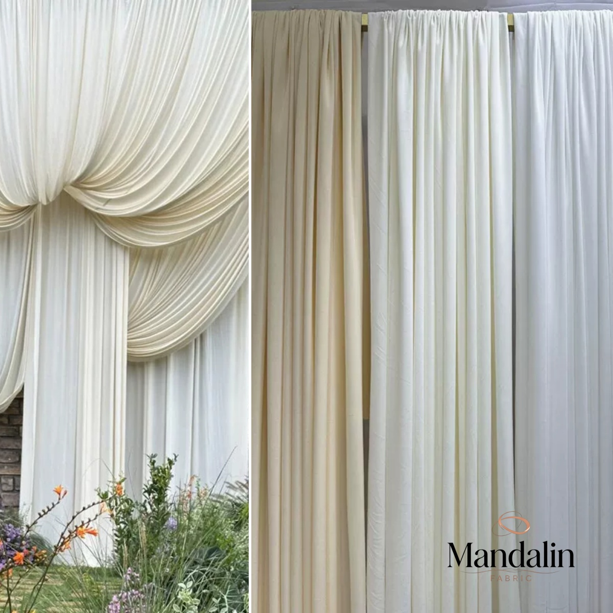 Weißer Kaffee-Milch-Seiden-Str – Curtain Curtain Bewertung und Preis