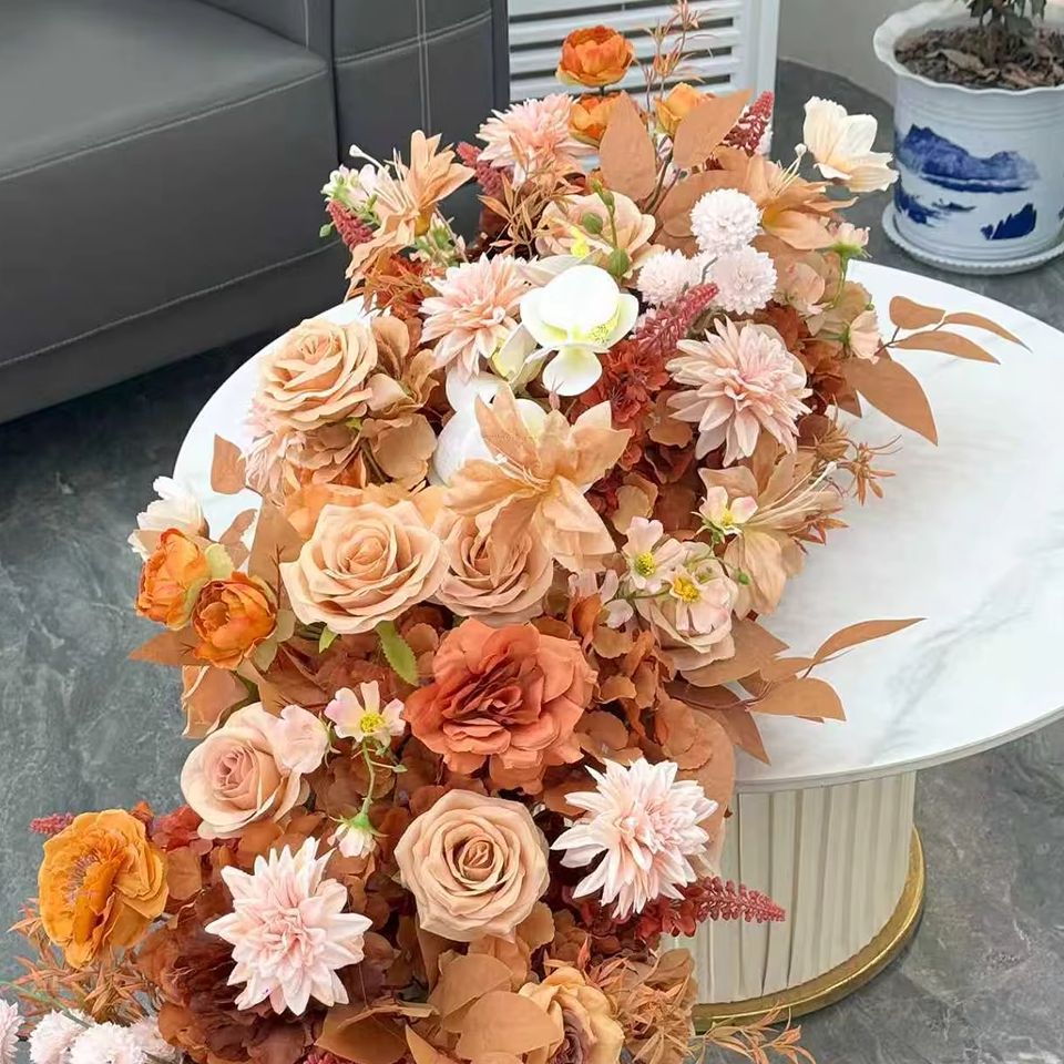 2M Luxuriöser 5D Orange-Karame – Table Runner Bewertung und Preis