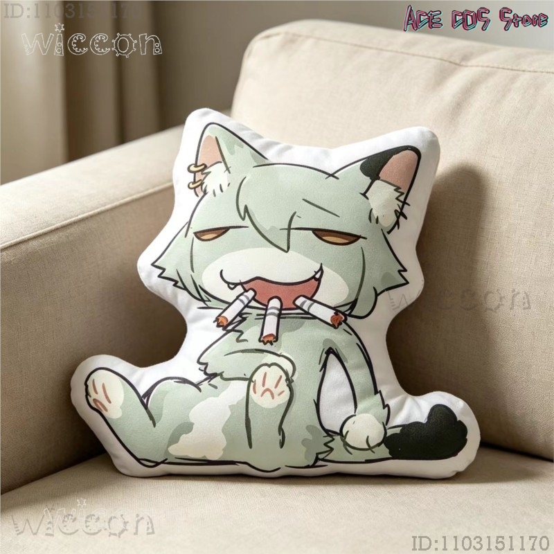 Cosplays Chainsmoker Cat Yanik – Throw Pillow Bewertung und Preis