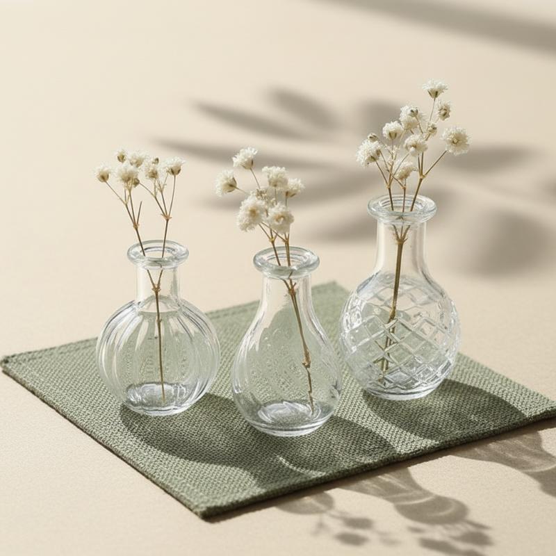 { # } 1 Stück Miniatur-Glasvas – Vase Decor Bewertung und Preis