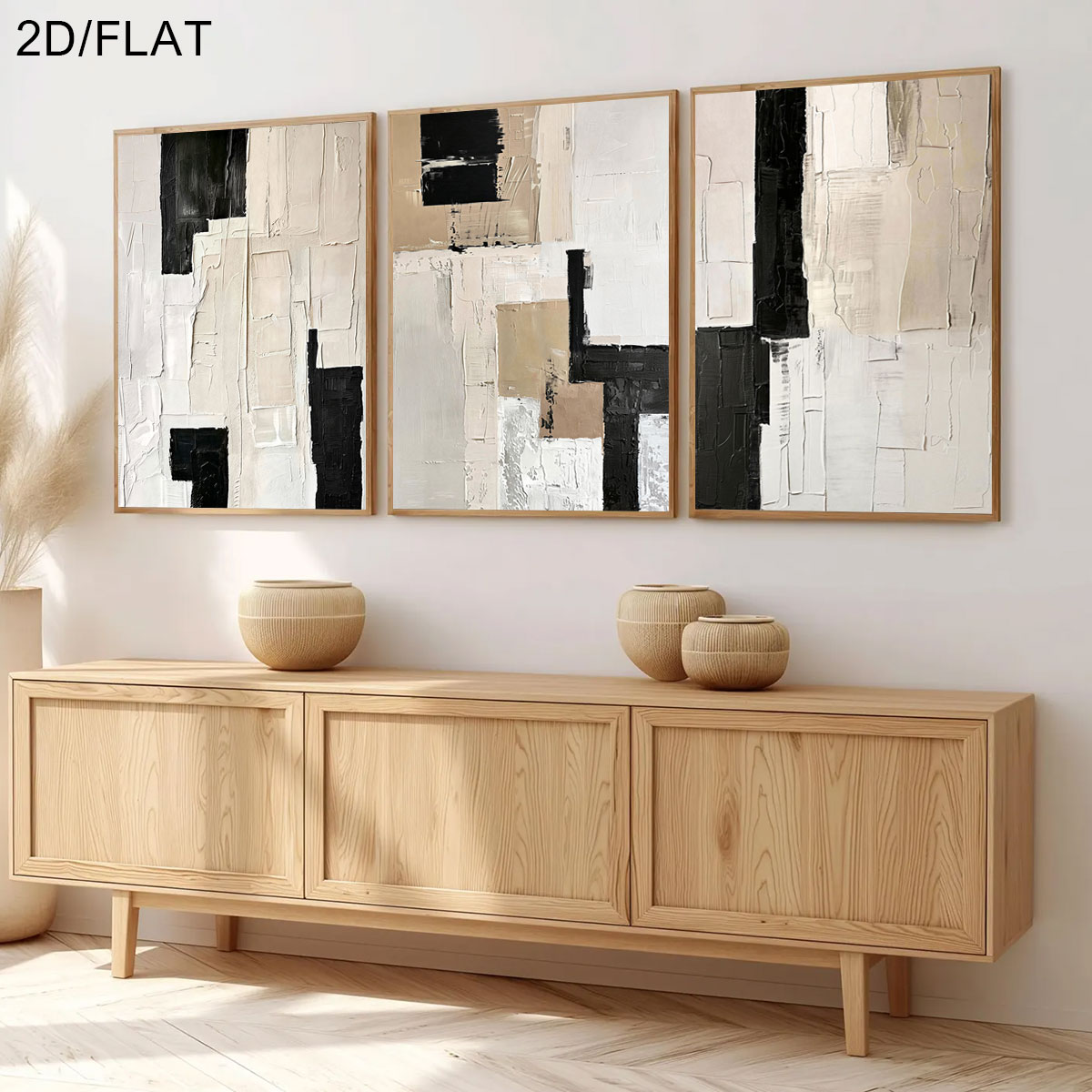 3 Stück rahmenlos, 3-teiliges  – Abstract Canvas Set Bewertung und Preis