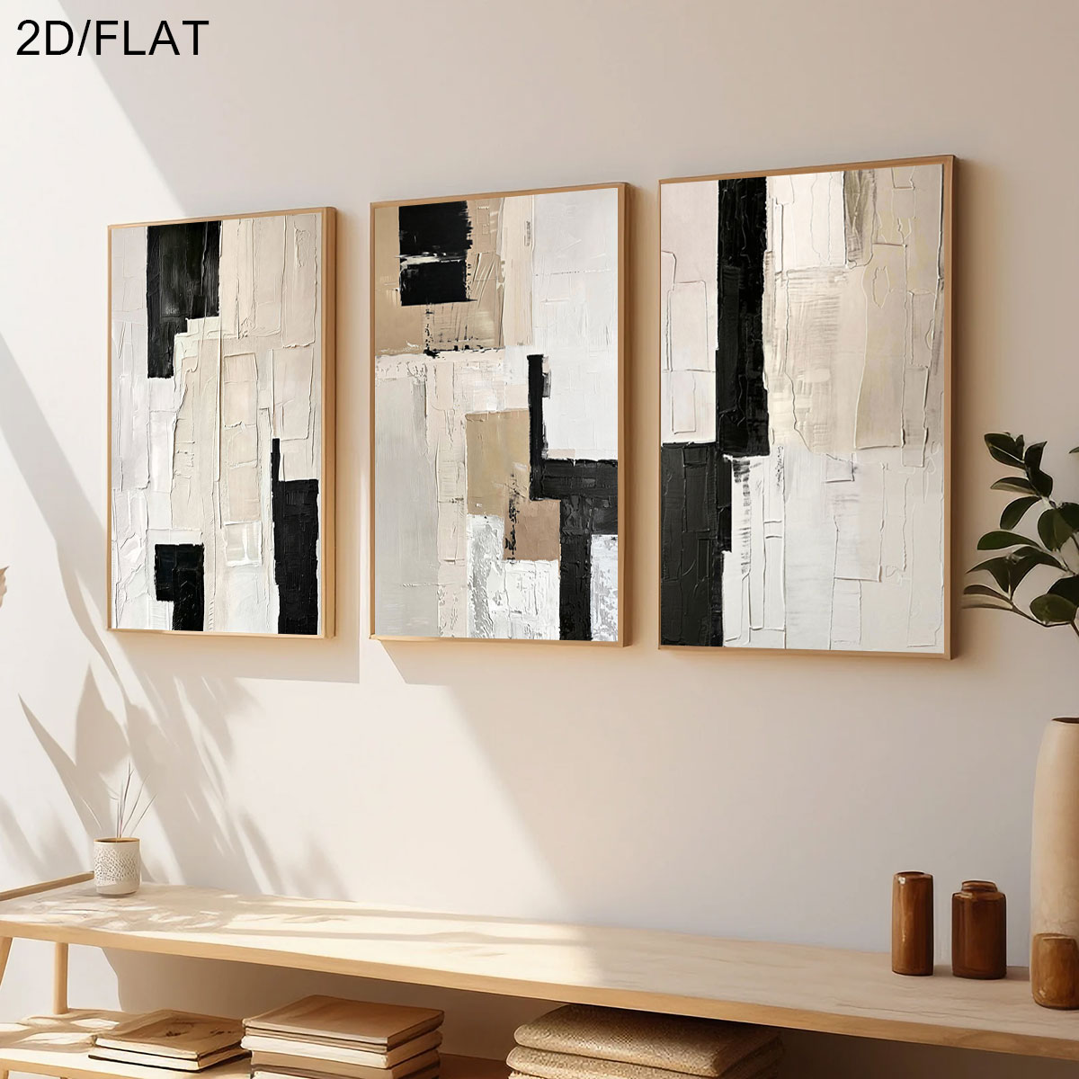 3 Stück rahmenlos, 3-teiliges  – Abstract Canvas Set Bewertung und Preis