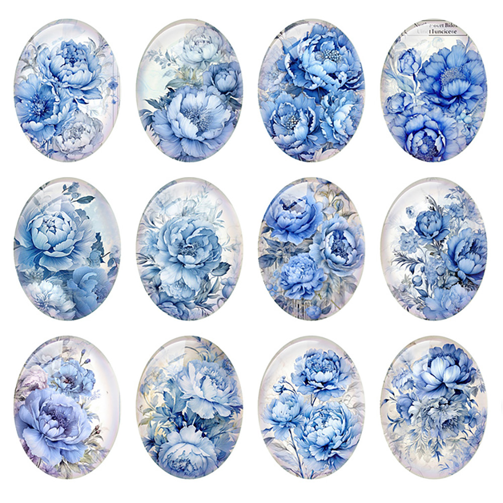 Zufällige gemischte runde/oval – Vase Decor Bewertung und Preis