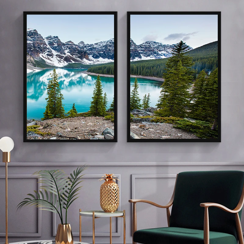 3 teile/satz Natürliche Wald L – Abstract Canvas Set Bewertung und Preis