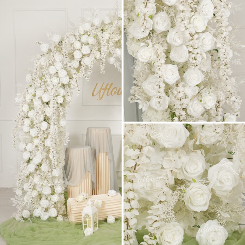 5D Luxuriöse Weiße Rosen und S – Table Runner Bewertung und Preis